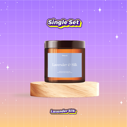 HUNNA Scented Candle Amber Jar